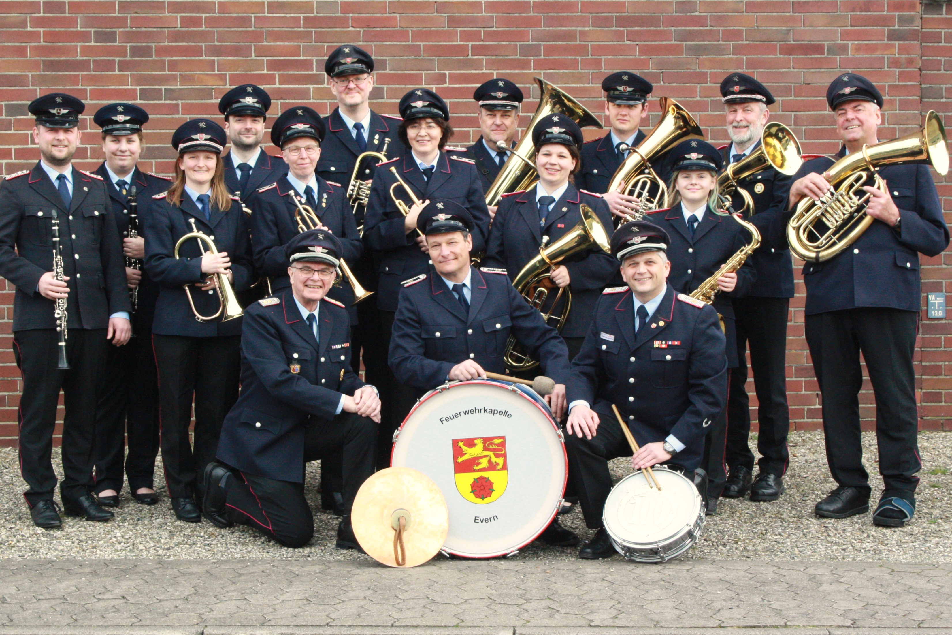 Der Feuerwehrmusikzug Evern feiert sein 100-jähriges Bestehen